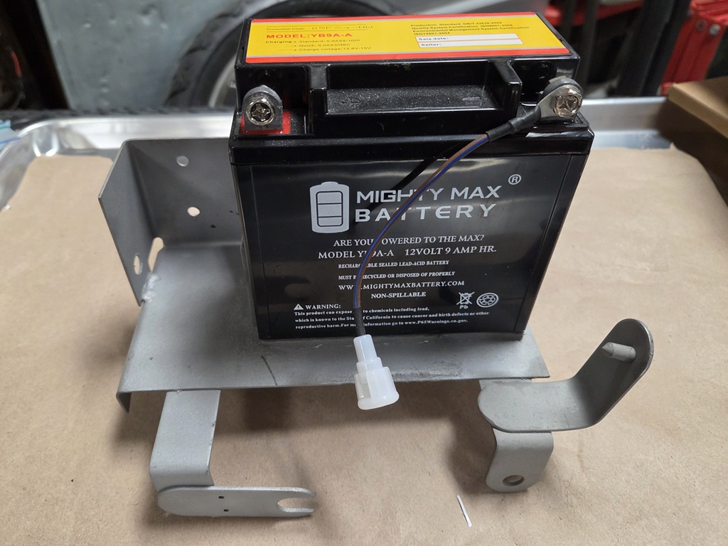 Preparing Battery Tray 1
