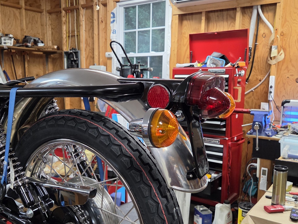 Taillight Installed